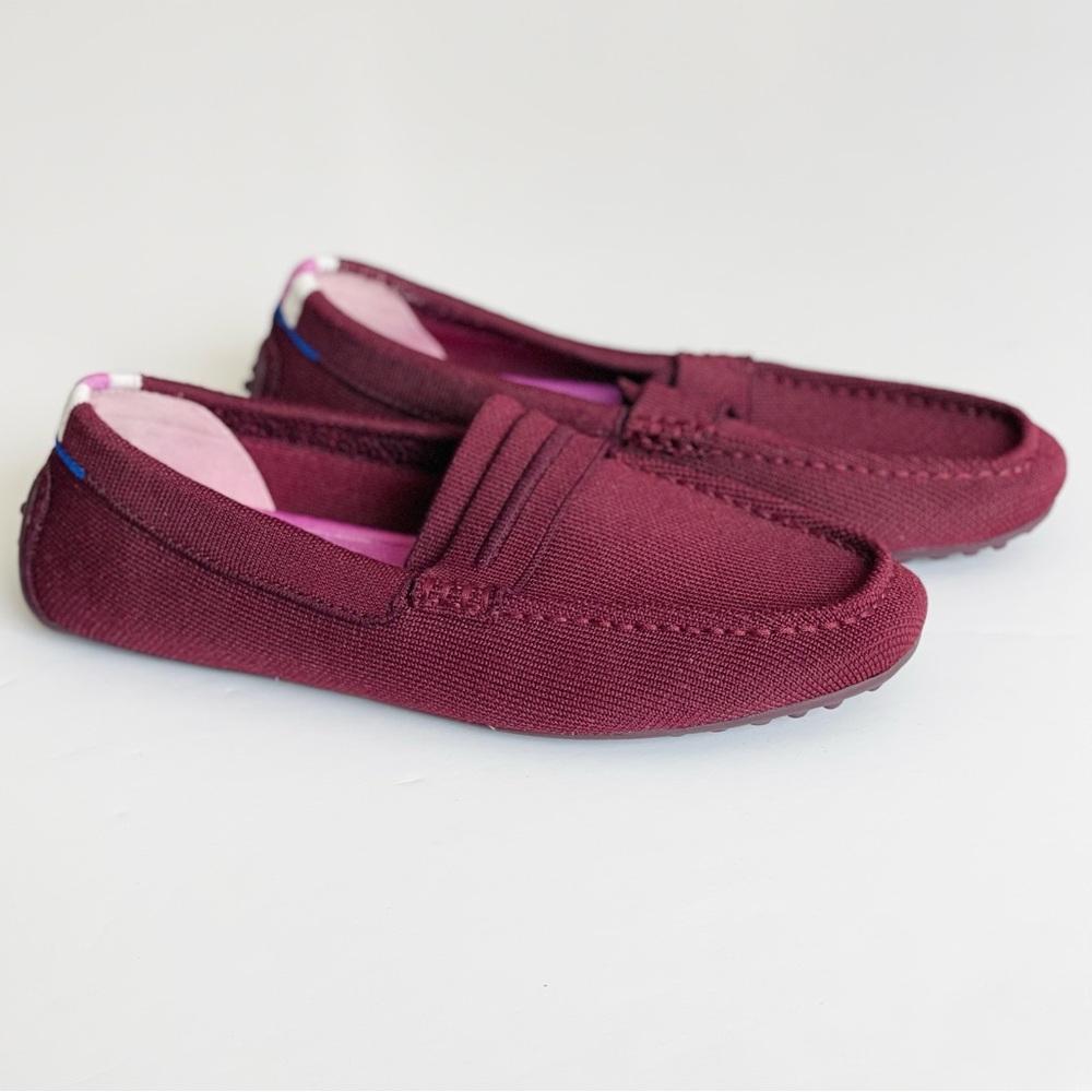 Rothy's Women's Burgundy Slip-On Flats